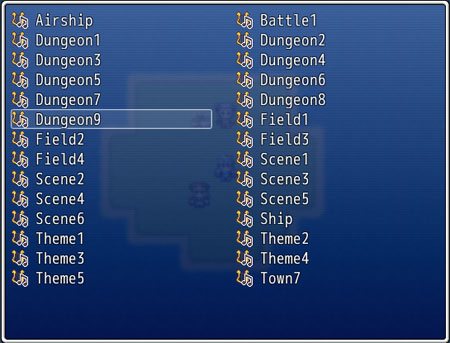 Basic Music Player | Galv's RPG Maker Scripts & Plugins